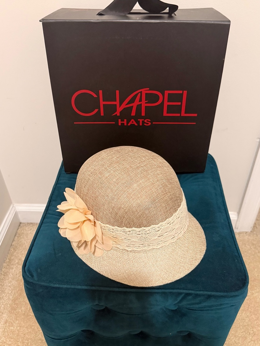 Women's Flower Clothe Summer Bucket Hats